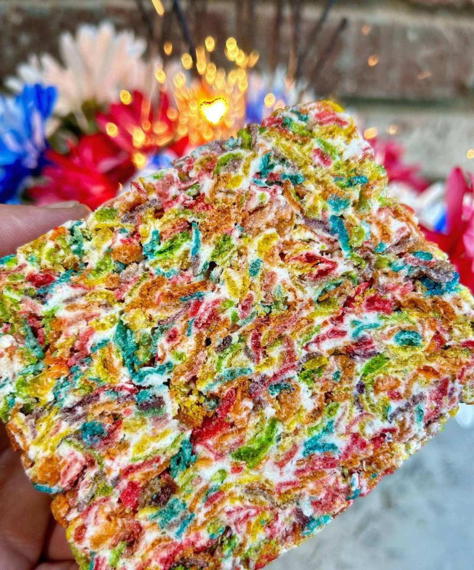 Fruity Pebbles Treat GF